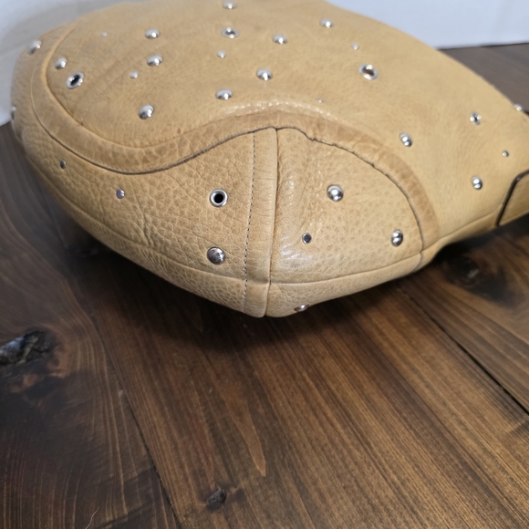 Coach Demi Vintage Hobo All Leather Shoukder Bag Y2k Camel Brown - Picture 12 of 15